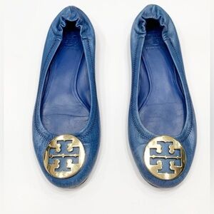Tory Burch Caroline Ballet Flats Women's Size 8M | Pre owned condition